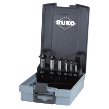 RUKO UltimateCut RUnaTEC kärkiupotinsarja 6,3–20,5 mm HSS, 6 osaa