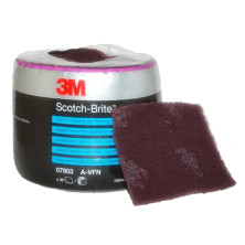 Scotch-Brite™ Pre-cut Viimeistelyarkki rullassa CF-RL, 150 mm x 115 mm, A VFN