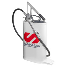 Peräöljykannu Samoa DV-16 320400 16 l 0,1 l/isku 1,5 m letkulla