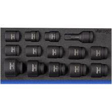 Konehylsysarja Boxo BX749 3/4, 19-46 mm, 14-Osaa
