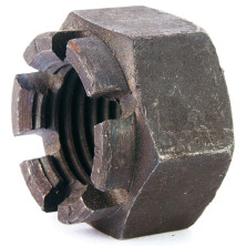 Kruunumutteri DIN 935-6 M20X1.5 ST