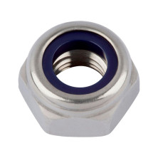 Lukkomutteri Nylon DIN 985 A4-80