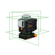 Geo-Fennel Axeo 4D ristiviivalaser vihreä 4 × 360°