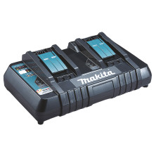 Makita DC18RD tuplalaturi | Nopea lataus kahdelle LXT-akulle