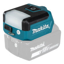 Makita DML817 LED-akkuvalaisin 14,4/18 V LXT 300 lm USB-A
