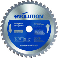 Pyörösahanterä Evolution CT-40CS 185 mm, Z40