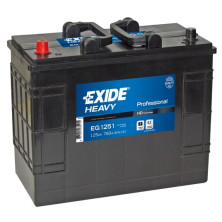 Käynnistysakku Exide PowerPRO EF1251, 12V, 125Ah, 850A