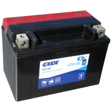 MP-Akku Exide AGM ETX9-BS, 12V, 8Ah, 120A