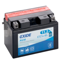 MP-Akku Exide AGM ETZ14-BS, 12V, 11Ah, 205A