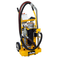 Parker GLFT2010QIB3WN öljynsuodatusyksikkö, 20 L/min, 3-tieventtiili