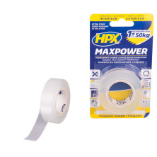 Voimateippi HPX MAX Power 19 mm X 2 m, Kirkas