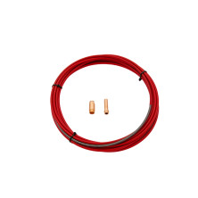 Langanjohdin Kemppi W26264 0,9-1,2mm, FE, 5m, Punainen, GX