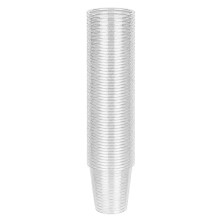 Muovipikari, PP kirkas 190 ml /200 ml, 100 kpl/pkt