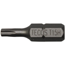 Ruuvikärki Tecos TORX20/25S TX20X25 mm, Reikätorx, 3KPL/PKT