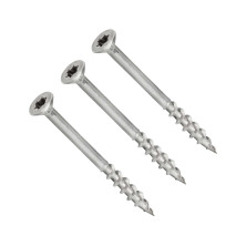 Terassiruuvi 5x70 A2 TX25 100 kpl – ruostumaton terassiruuvi ulos