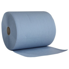 Teollisuuspyyhe 48523 Ø380 mm, 3-Kertainen, Sininen
