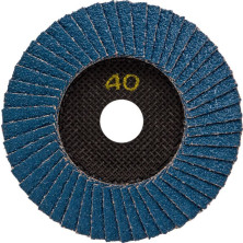 Eisenblätter Trimfix Mustang 125 x 22,2 mm, K40 – tehokas lamellilaikka ruostumattomalle teräkselle (INOX)