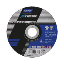 Katkaisulaikka Norton X-Treme 125X2,0X22, INOX
